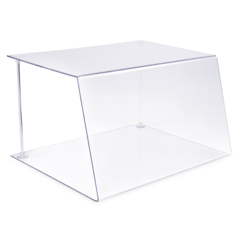 Spuckschutz Typ 1 aus PET-G ähnlich Plexiglas als Tresenaufsatz Tresnaufsteller Thekenaufsatz Thekenaufsteller Schutzwand Schutzscheibe oder Vitrine