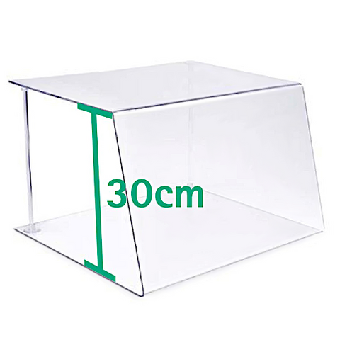 Spuckschutz als Trennwand Spuckwand Spritzschutz Buffetpräsenter Buffetpräsentation Schutzvitrine Schutzscheibe Spritzschutz Virenschutz